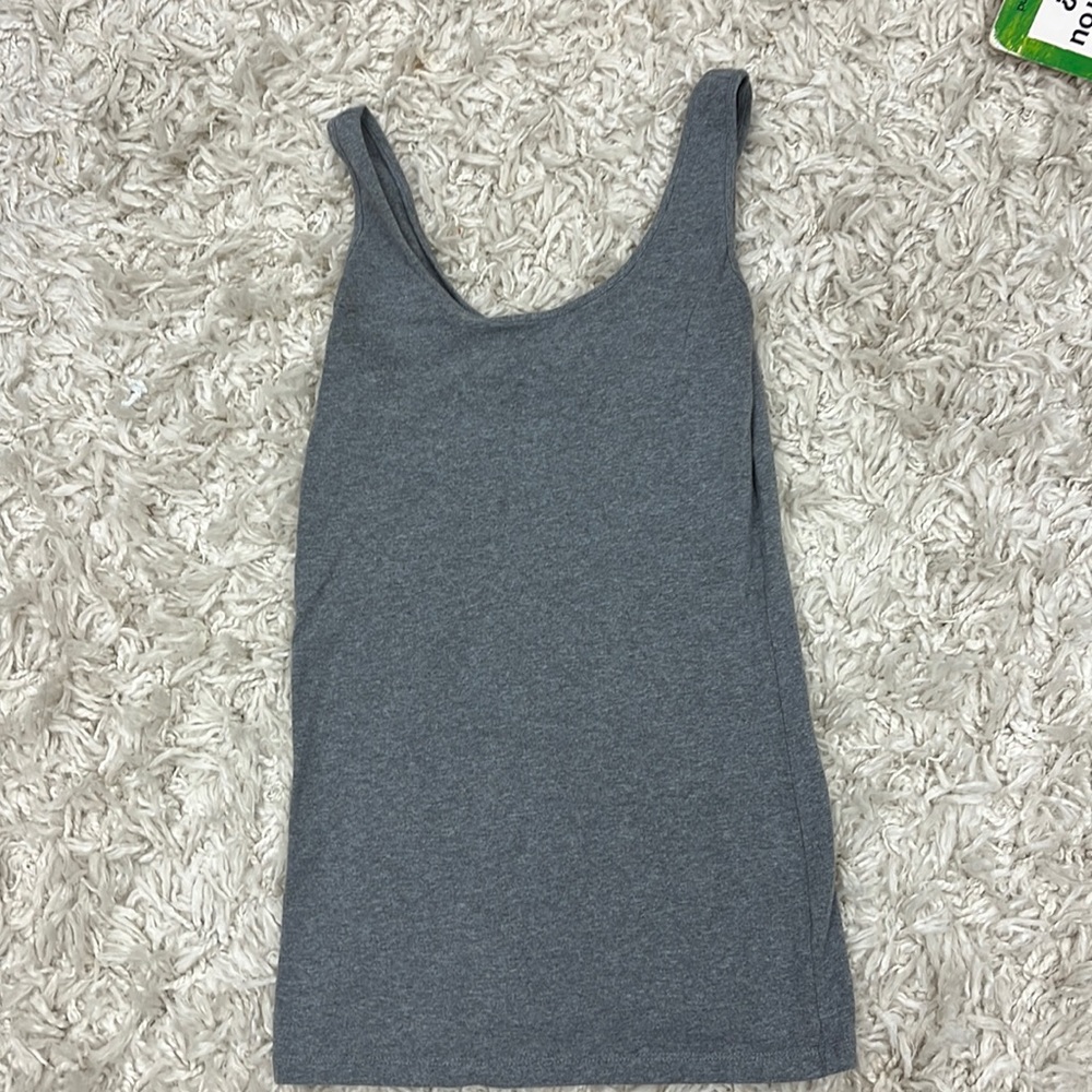 Gray tank top